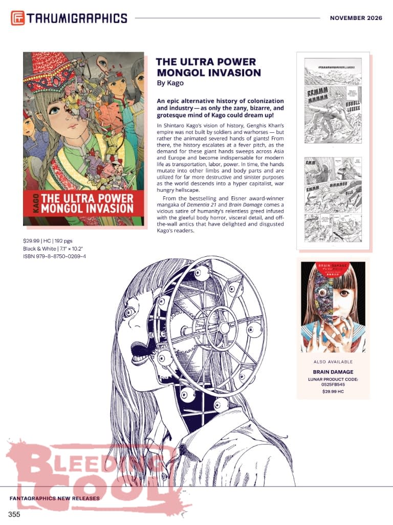 Fantagraphics November 2026 Solicits And Solicitations