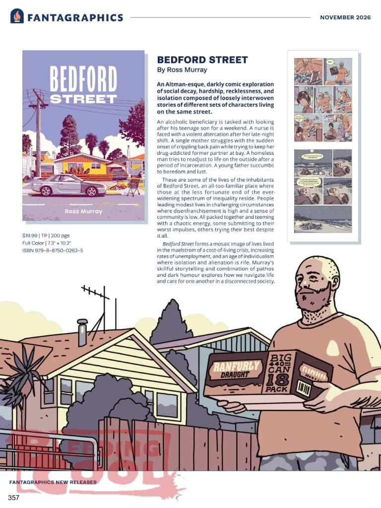 Fantagraphics November 2026 Solicits And Solicitations