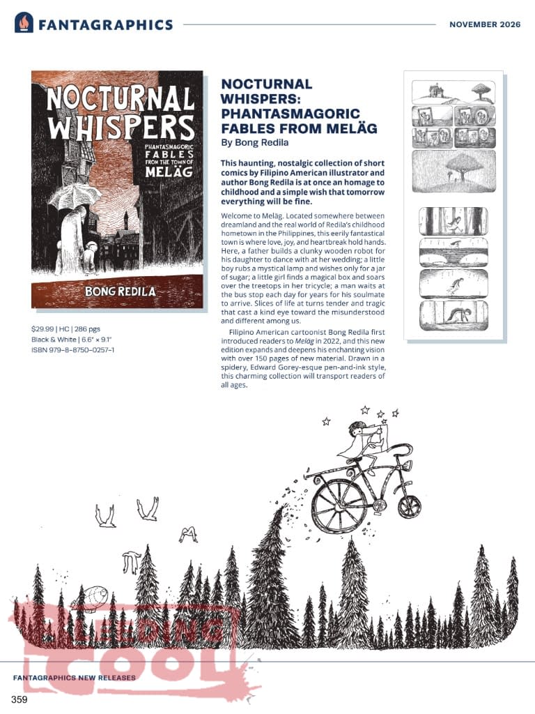 Fantagraphics November 2026 Solicits And Solicitations
