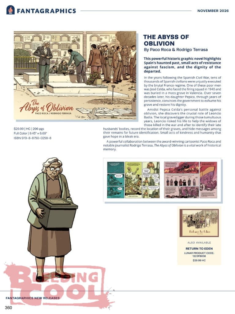 Fantagraphics November 2026 Solicits And Solicitations