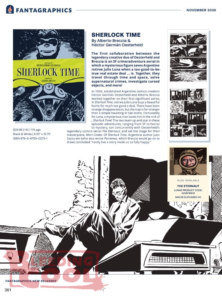 Fantagraphics November 2026 Solicits And Solicitations