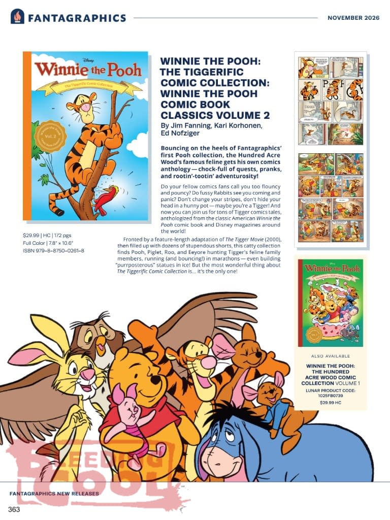 Fantagraphics November 2026 Solicits And Solicitations