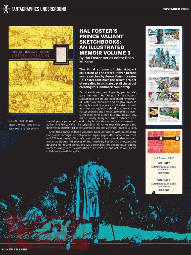 Fantagraphics November 2026 Solicits And Solicitations