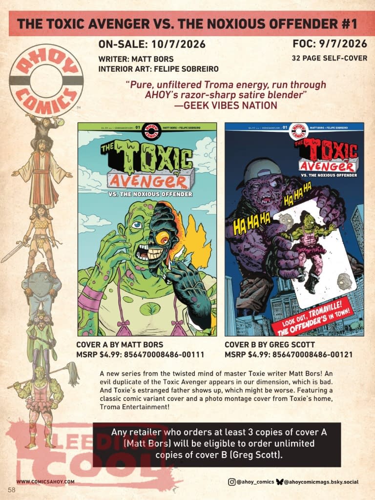 Toxic Avenger Ahoy Comics