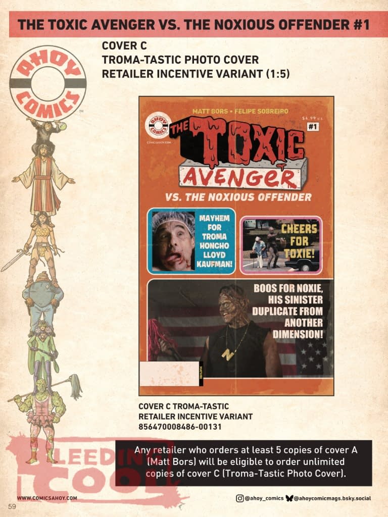 Toxic Avenger Ahoy Comics