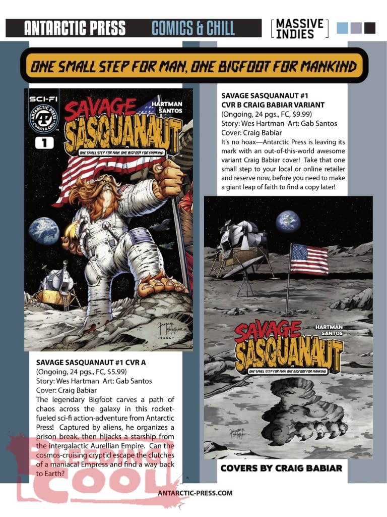 Antarctic Press November 2026 Solicits And Solicitations