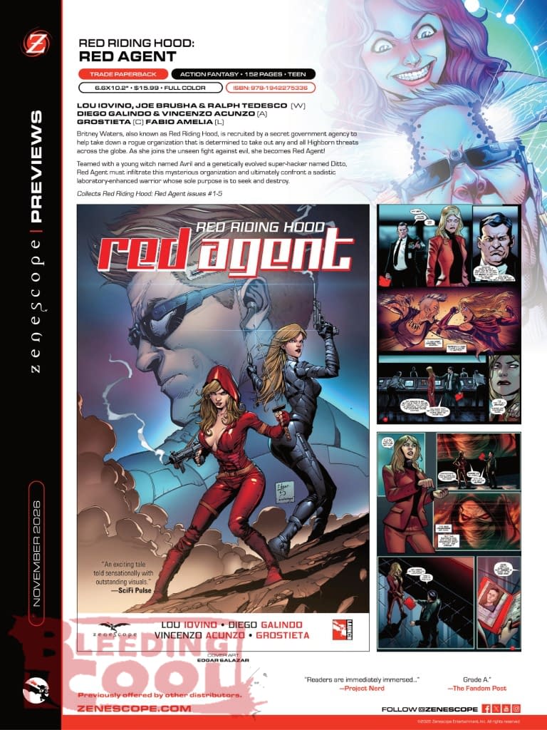 Zenescope November 2026 Solicits And Solicitations