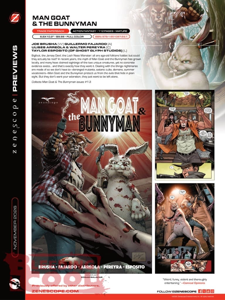 Zenescope November 2026 Solicits And Solicitations