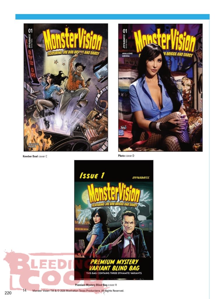 Dynamite Official Full December 2026 Solicits
