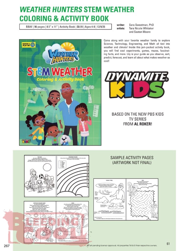 Dynamite Official Full December 2026 Solicits