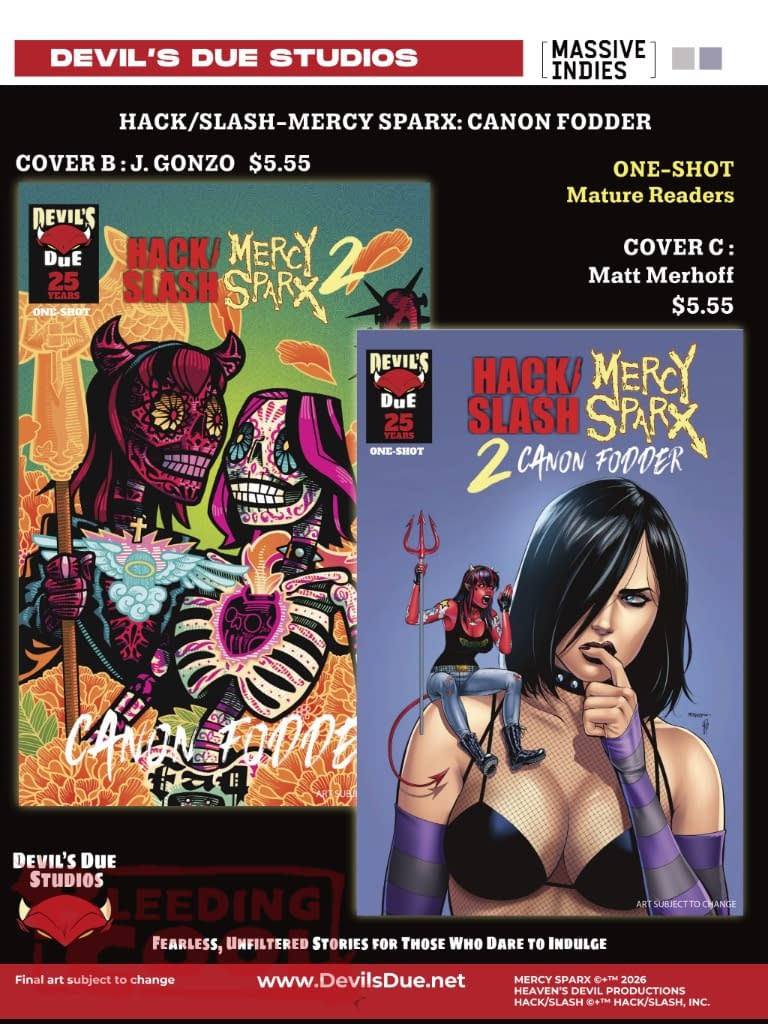 Devil's Due Studios December 2026 Solicits