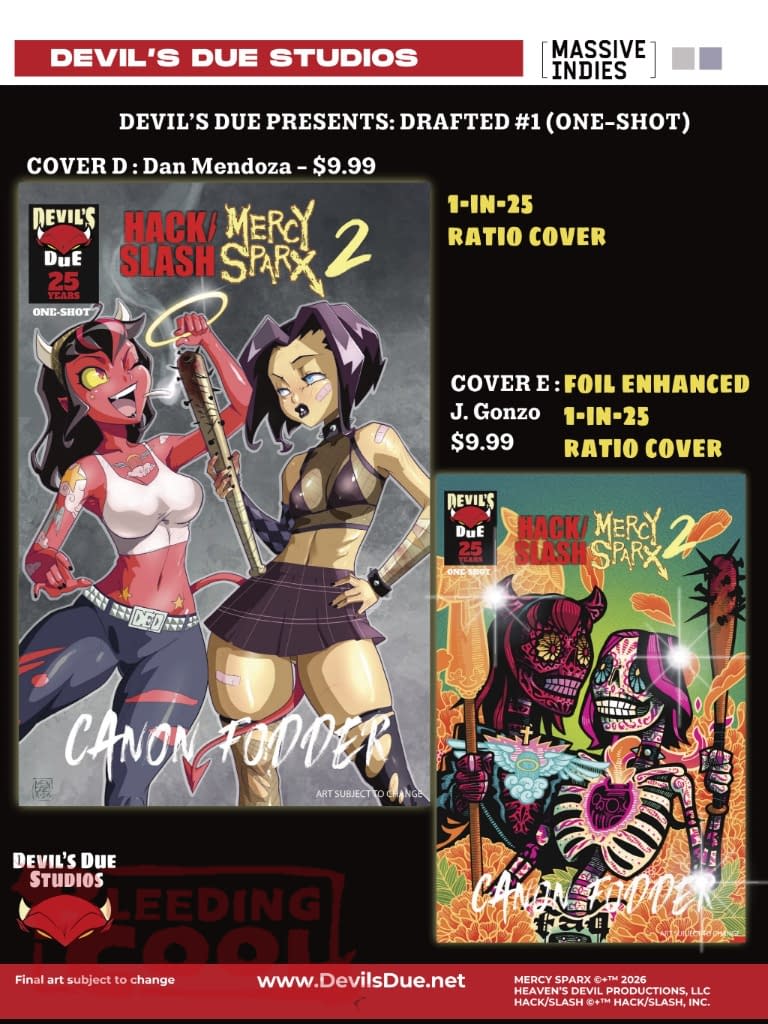 Devil's Due Studios December 2026 Solicits