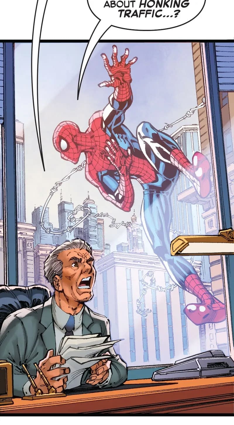AL Ewing Writes Weekly USA Today Spider-Man - Or Is It Alan Partridge?