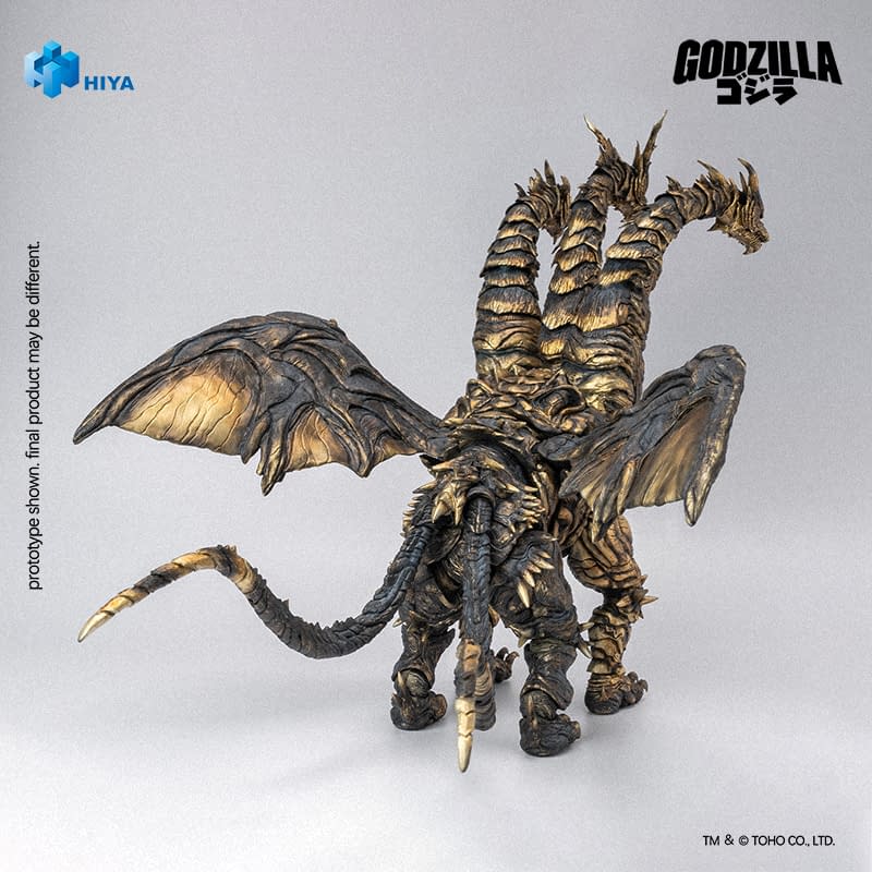 Hiya Toys Unveils New Keizer Ghidorah Figure from Godzilla: Final Wars