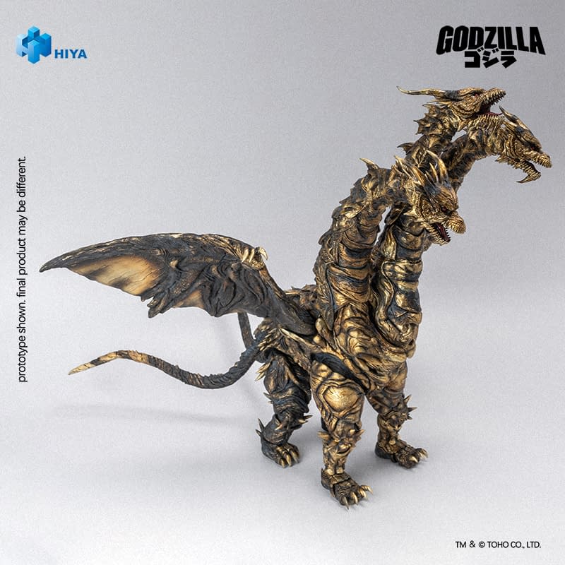 Hiya Toys Unveils New Keizer Ghidorah Figure from Godzilla: Final Wars