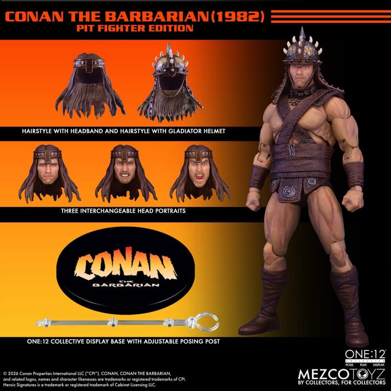 Return to the Pit with Mezco Toyz New One:12 Conan The Barbarian
