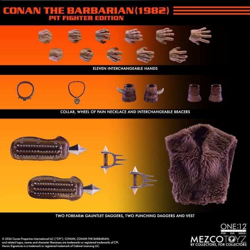 Return to the Pit with Mezco Toyz New One:12 Conan The Barbarian