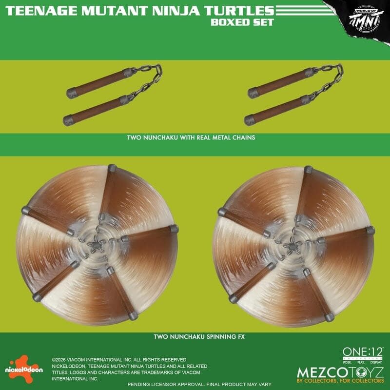 Mezco Toyz Reissues the Teenage Mutant Ninja Turtles Boxed Set