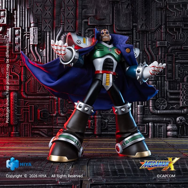 New Mega Man X Sigma Figure Coming Soon from Hiya Toys