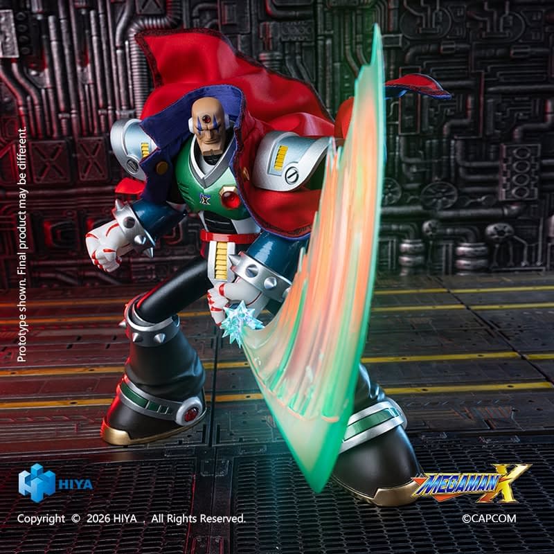 New Mega Man X Sigma Figure Coming Soon from Hiya Toys