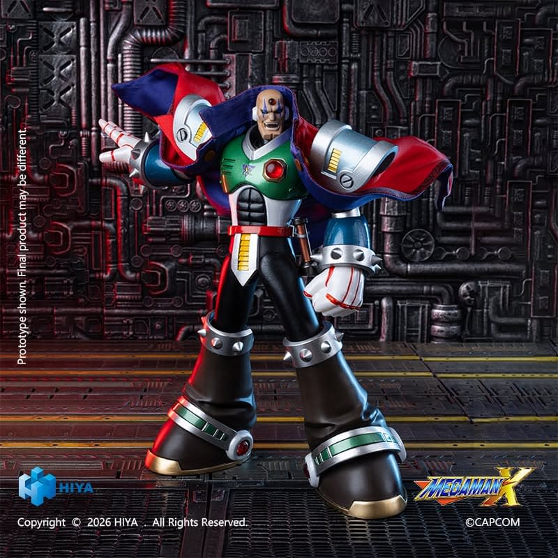New Mega Man X Sigma Figure Coming Soon from Hiya Toys