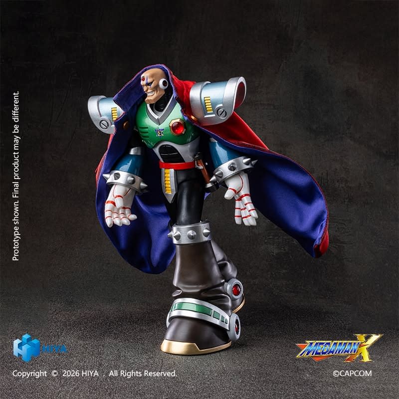 New Mega Man X Sigma Figure Coming Soon from Hiya Toys