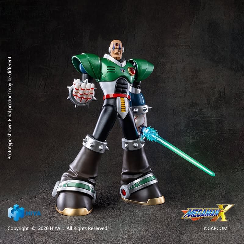 New Mega Man X Sigma Figure Coming Soon from Hiya Toys