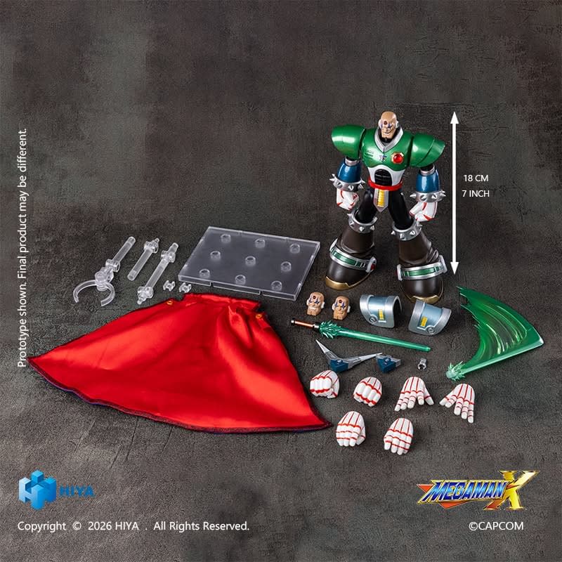 New Mega Man X Sigma Figure Coming Soon from Hiya Toys