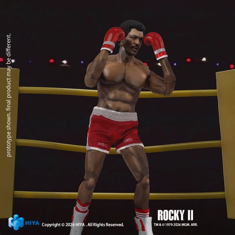 Apollo Creed Returns with New Hiya Toys Rocky II 1/12 Exquisite Figure