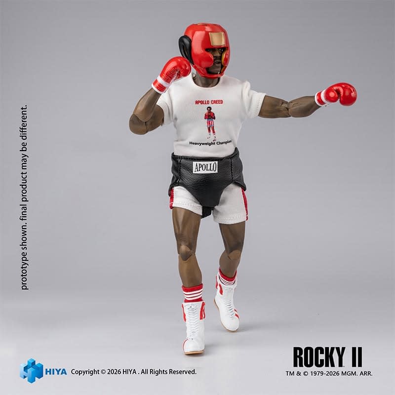 Apollo Creed Returns with New Hiya Toys Rocky II 1/12 Exquisite Figure