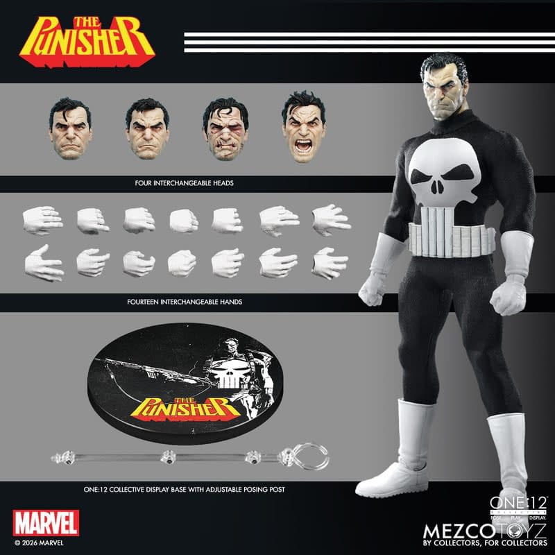Mezco Toyz Unleashes New One:12 Collective The Punisher Figure
