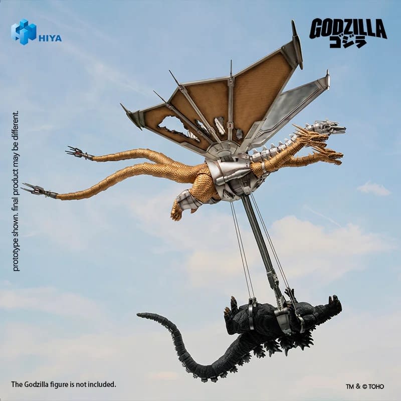 New Battle Damaged Mecha King Ghidorah Figure Coming Soon