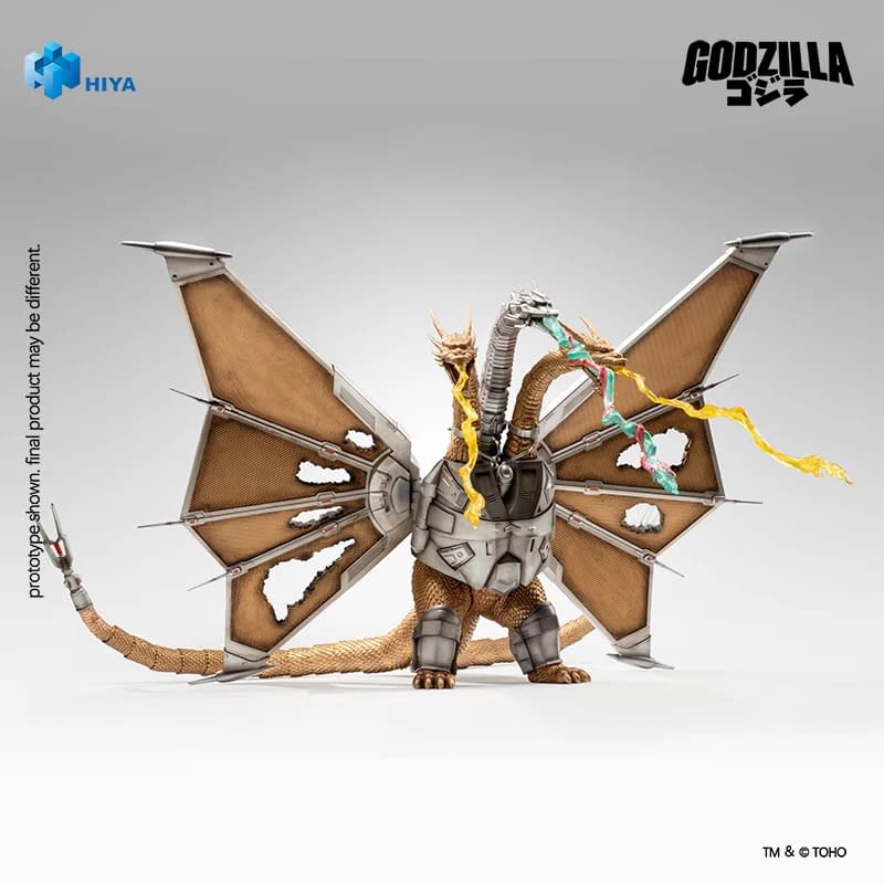 New Battle Damaged Mecha King Ghidorah Figure Coming Soon