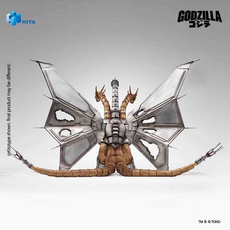 New Battle Damaged Mecha King Ghidorah Figure Coming Soon