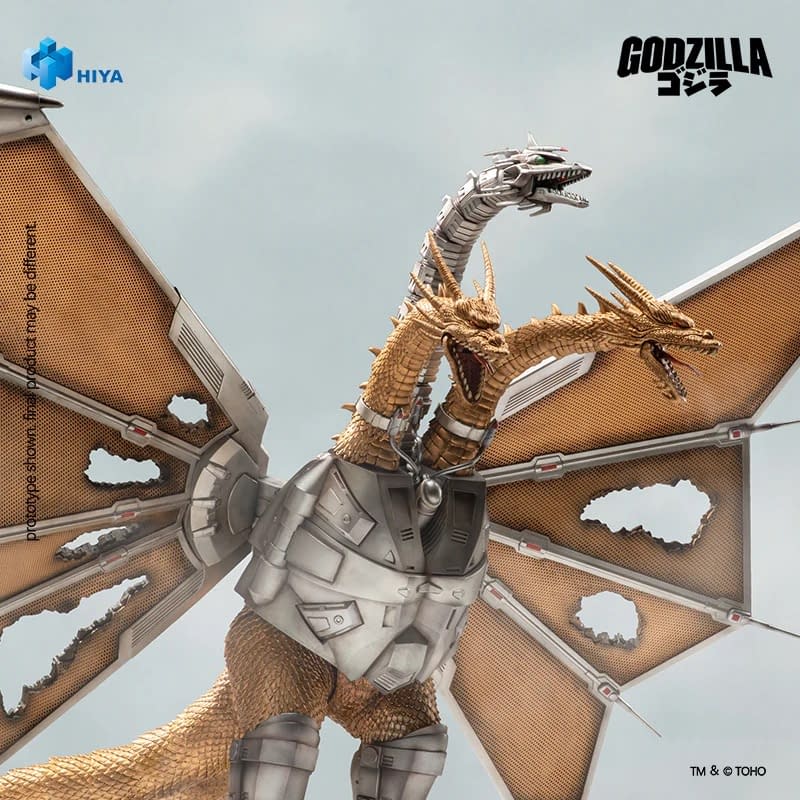 New Battle Damaged Mecha King Ghidorah Figure Coming Soon