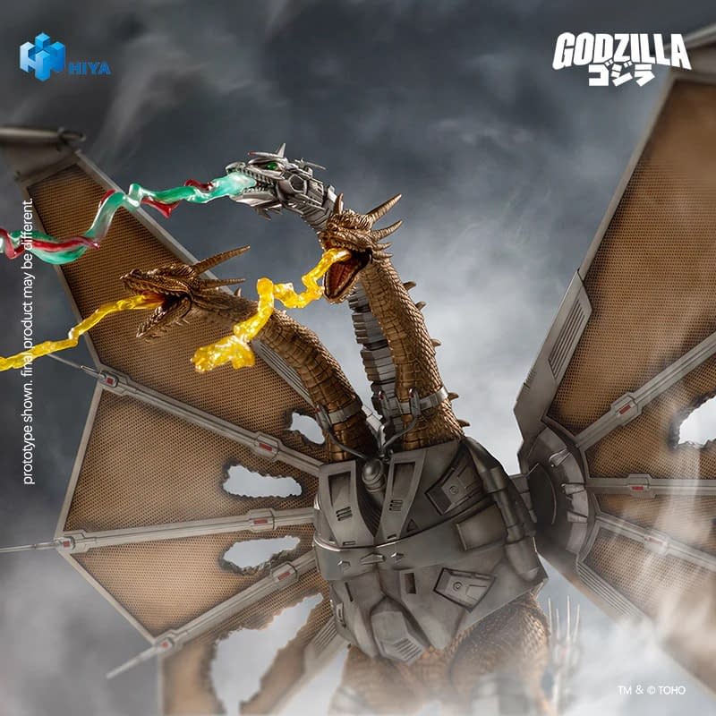 New Battle Damaged Mecha King Ghidorah Figure Coming Soon