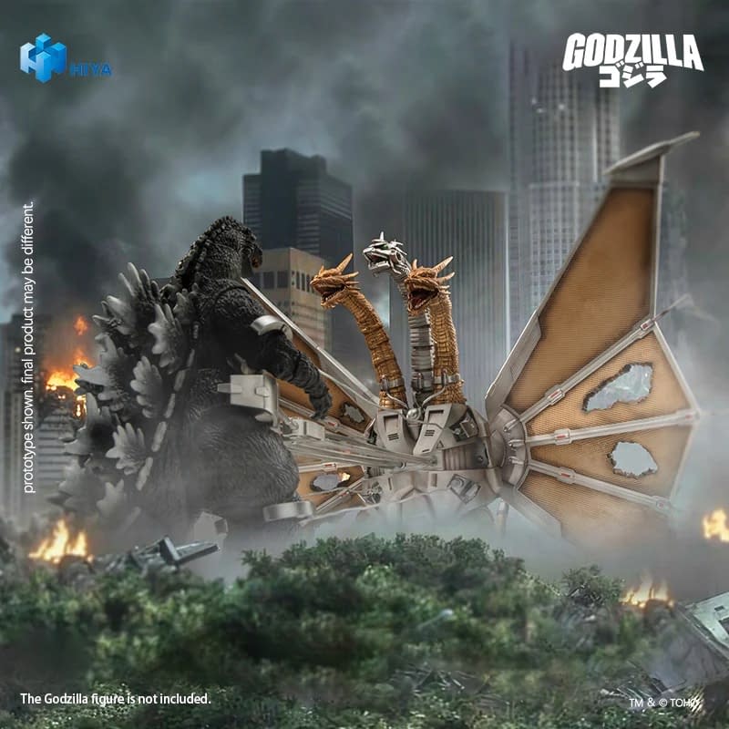 New Battle Damaged Mecha King Ghidorah Figure Coming Soon