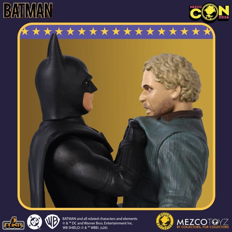 Mezco Toyz Returns to Gotham with New 5 Points Batman (1989) Set