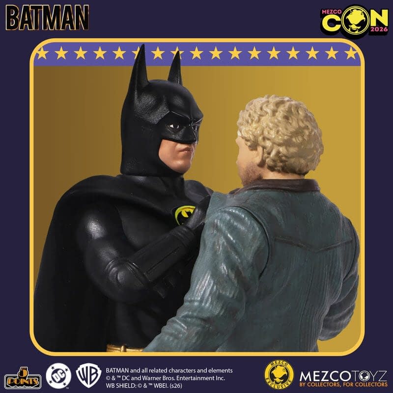 Mezco Toyz Returns to Gotham with New 5 Points Batman (1989) Set