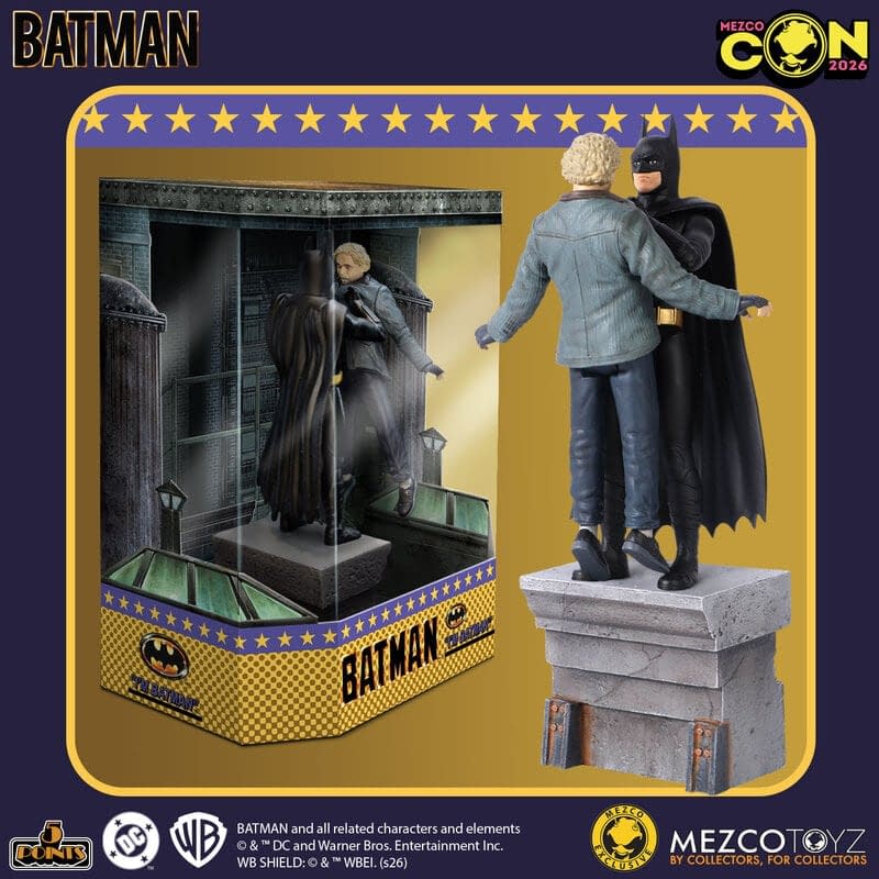 Mezco Toyz Returns to Gotham with New 5 Points Batman (1989) Set