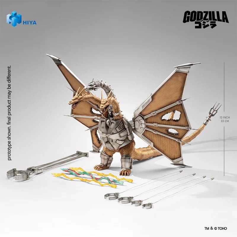 New Battle Damaged Mecha King Ghidorah Figure Coming Soon