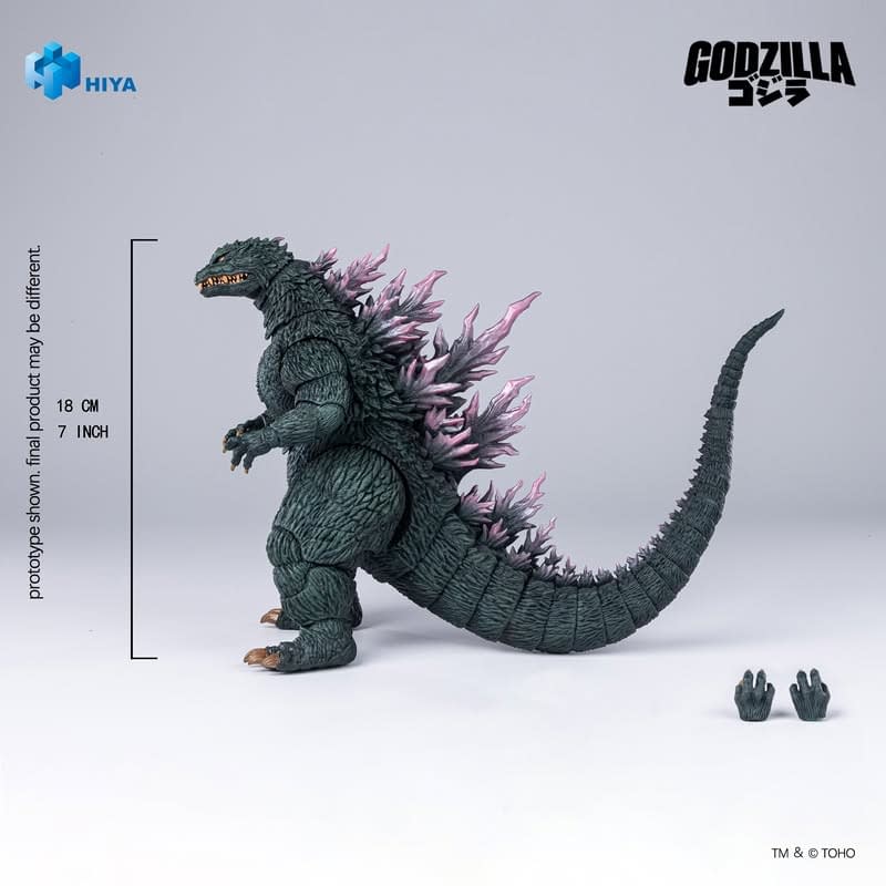 Hiya Toys Reveals New Godzilla vs. Megaguirus 2000 Godzilla Figure