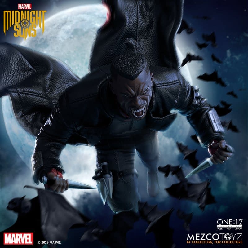Mezco Toyz Unveils One:12 Collective Marvel's Midnight Suns Blade