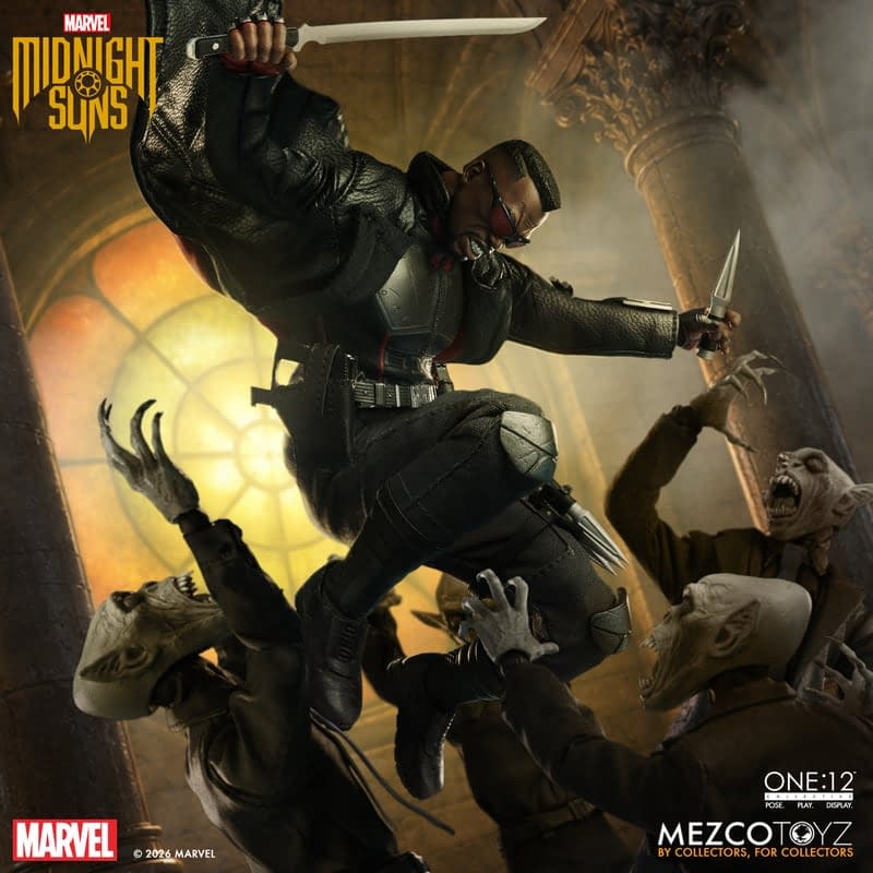 Mezco Toyz Unveils One:12 Collective Marvel's Midnight Suns Blade