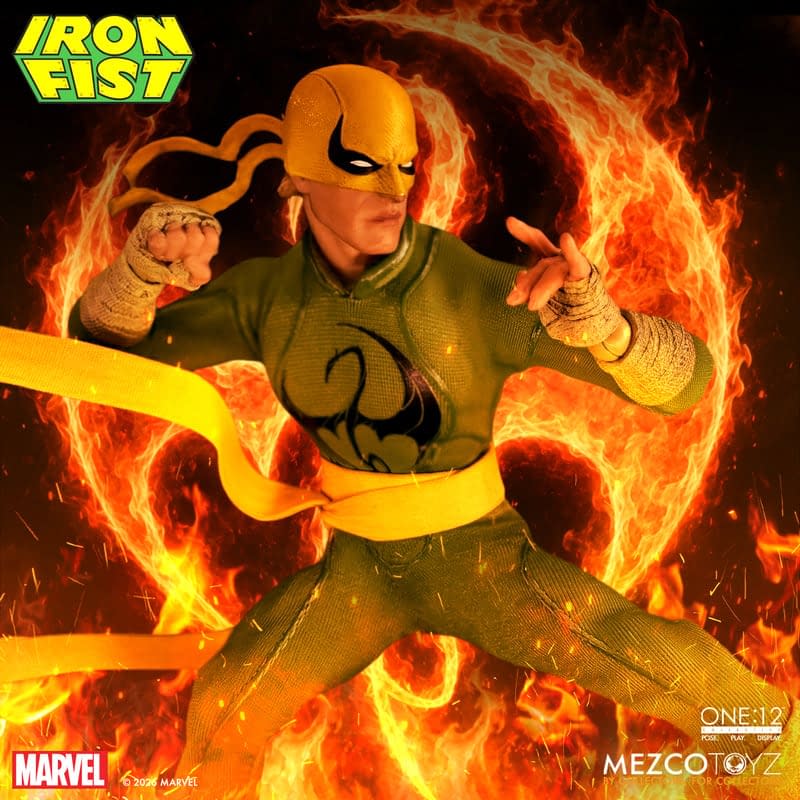 The Iron Fist Returns to Mezco Toyz with Marvel Comics One:12 Reissue