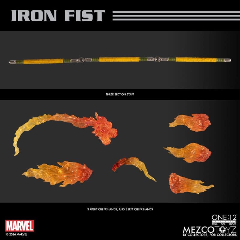 The Iron Fist Returns to Mezco Toyz with Marvel Comics One:12 Reissue