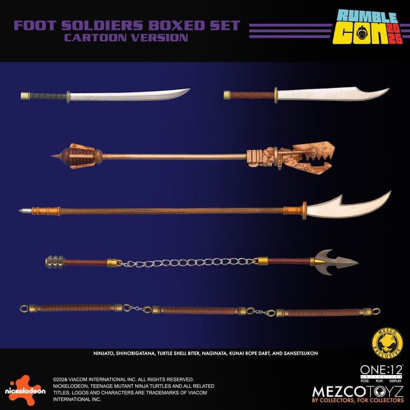 Foot Soldiers March Into Action with Mezco's New TMNT Army Builder Set