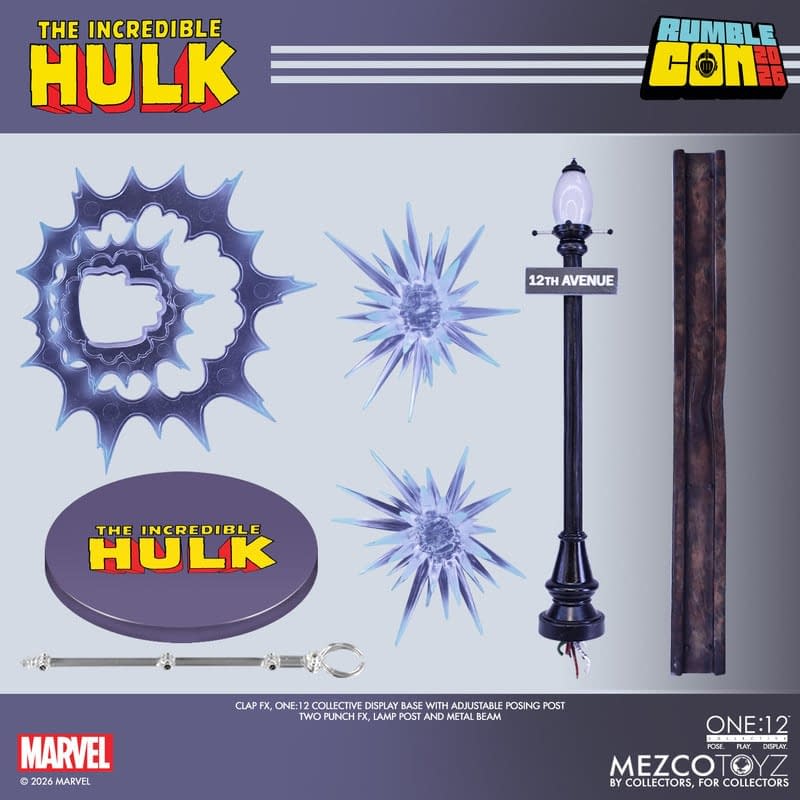 Mezco Toyz Goes Gray With a NYCC Exclusive One:12 Collective Hulk