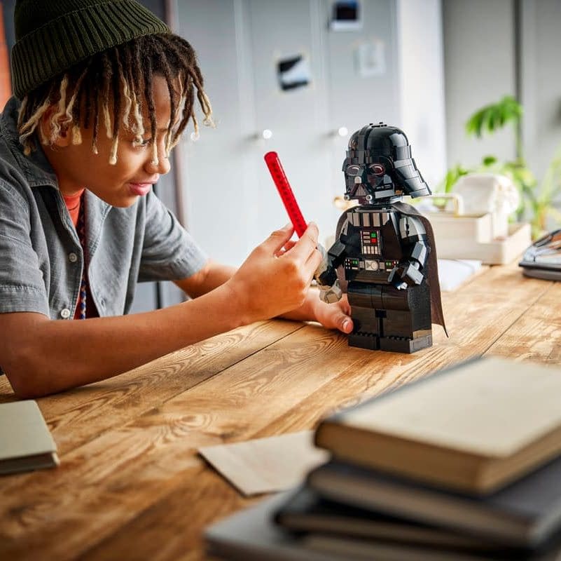 LEGO Reveals New Star Wars Up-Scaled Darth Vader Minifigure Set