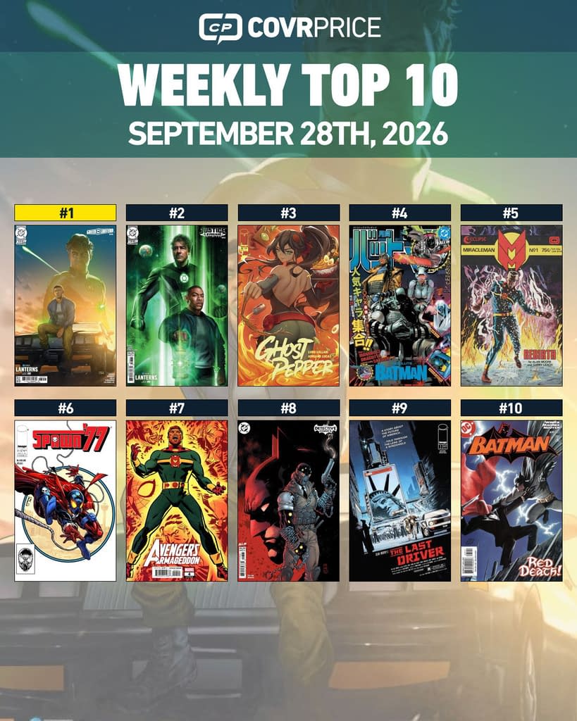 Lanterns, Ghost Pepper & Miracleman: The Week's Top Ten Hottest Comics